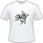 Tribal Flower T-Shirt 293