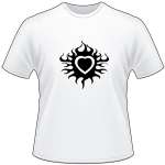 Flaming Heart T-Shirt