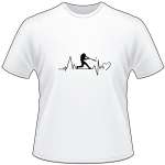 Baseball Heartbeat T-Shirt