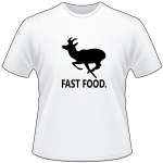 Fast Food Deer T-Shirt