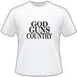 God Guns Country T-Shirt