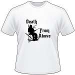 Death From Above Man in Tree Stand T-Shirt