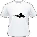 Man Shooting Gun T-Shirt 6