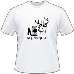 Amo Beer Bucks My World T-Shirt