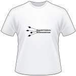 Traditional Bowhunter with Arrows T-Shirt