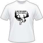 Are you Lookin At My Rack Deer T-Shirt 2