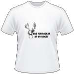 Are you Lookin At My Rack Deer T-Shirt 3
