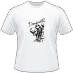 Bowhunter Dominater in Tree Stand T-Shirt 2