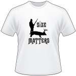 Size Matters Deer Hunting T-Shirt 3