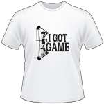 I Got Game with Bow T-Shirt