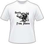 Death From Above Bowhunter T-Shirt 4