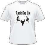 Rack Em Up Deer Skull T-Shirt
