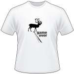 Game Over Caribou Bowhunting T-Shirt