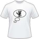Thinking about Bowhunting T-Shirt 2