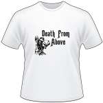 Death From Above Bowhunter T-Shirt 7