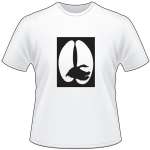 Duck In Hoof Print T-Shirt 5