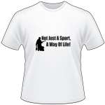 Not Just a Sport Way of Life Duck T-Shirt 3