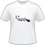 Commitment Can Be a Beautiful Thing Duck T-Shirt