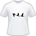 3 Ducks Flying T-Shirt 2