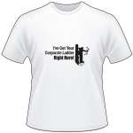 I've Got Your Corporate Ladder Right Here Bowhunting T-Shirt 3