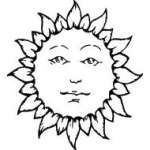 Sun Sticker 150