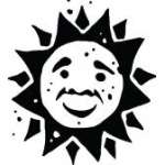 Sun Sticker 198