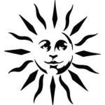 Sun Sticker 58