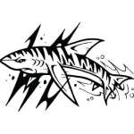 Shark Sticker 19