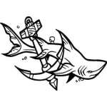 Shark Sticker 43