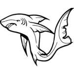 Shark Sticker 75