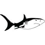 Shark Sticker 128