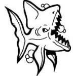 Shark Sticker 185