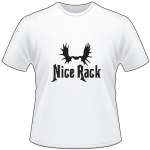 Nice Rack Moose Rack T-Shirt 2