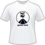 Game Over Racoon T-Shirt 2