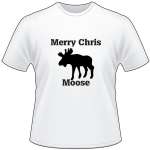 Merry Chris Moose T-Shirt