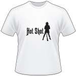 Hot Shot Girl Hunting T-Shirt 2