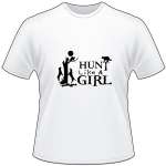 Hunt Like a Girl Coon T-Shirt