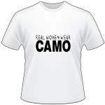 Real Women Wear Camo T-Shirt