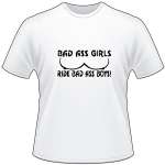 Bad A$$ Girls Ride Bad A$$ Boys T-Shirt