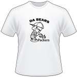 Da Bears Peeing on Packers T-Shirt