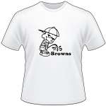 Pee On Browns T-Shirt