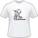 Pee On Falcons T-Shirt