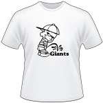 Pee On Giants T-Shirt