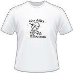 Go ASU Pee on Arizona T-Shirt