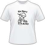 Navy Pee On Army T-Shirt