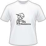 Pee On Redskins T-Shirt