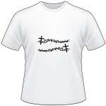 Cross Barbed Wire T-Shirt