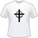 Cross with Barbed Wire T-Shirt