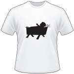 Baby in a Manger T-Shirt 1009