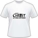 All Things Are Possible T-Shirt 3257